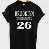 brooklyn new york athletics 26 tshirt