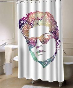 bruno mars galaxy shower curtain customized design for home decor