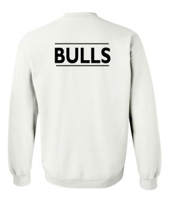 bulls sweatshirt back