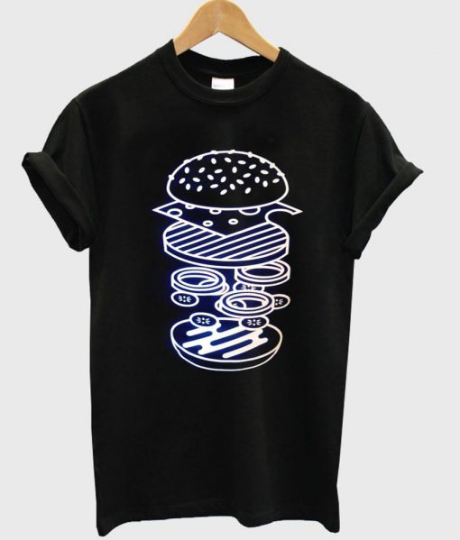 burger a tshirt