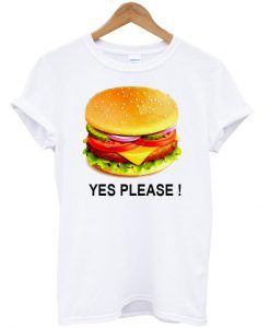 burger tee yes tshirt