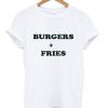 burgers tshirt