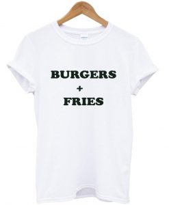 burgers tshirt