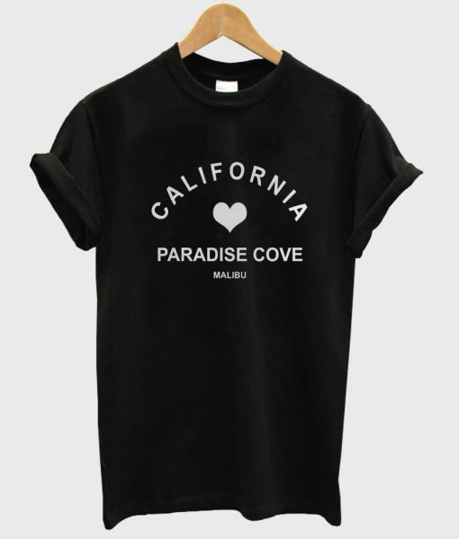 california paradise cove tshirt