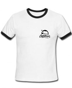 california Contrast T shirt