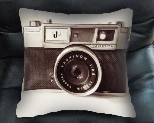 camera throw pillow case