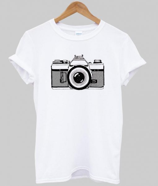 camera vintage tshirt