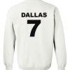 cameron dallas 7 sweatshirt back