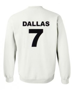 cameron dallas 7 sweatshirt back