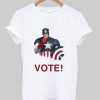 captain america vote tshirt