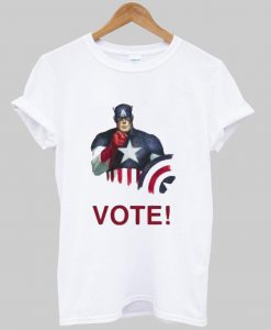 captain america vote tshirt