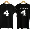 carter 4 T shirt TWO SIDE