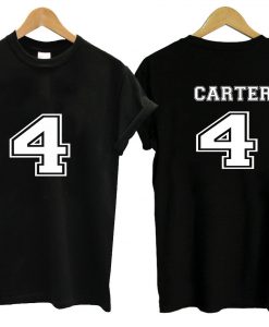 carter 4 T shirt TWO SIDE