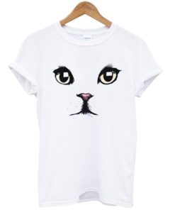 cat face shirt