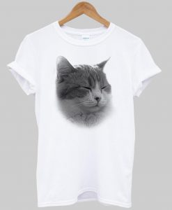 cat sleep tshirt