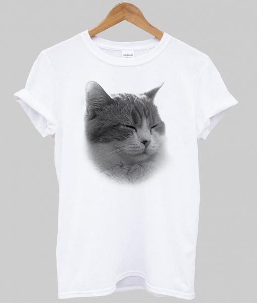 cat sleep tshirt