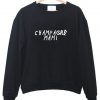 champagne mami sweatshirt