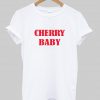 cherry baby tshirt tshirt