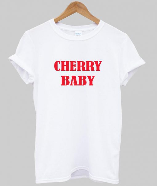 cherry baby tshirt tshirt