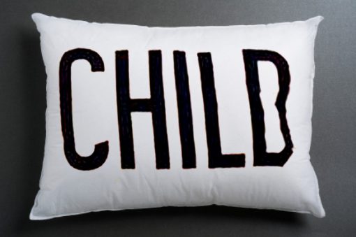 child pillow case one side