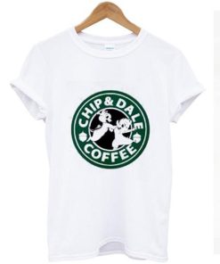 chip and dale coffee T shirt