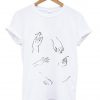 cigarettes hands T shirt