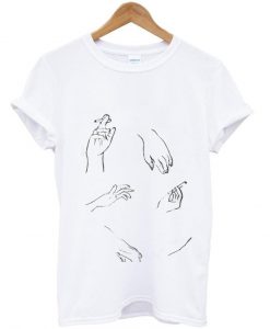 cigarettes hands T shirt