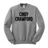 cindy crawford sweatshirt