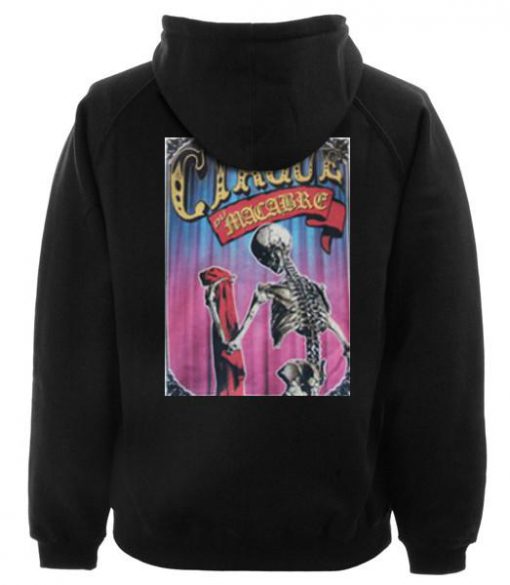 cirque du macabra hoodie back