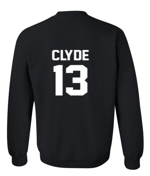 clyde 13 cauple sweatshirt back