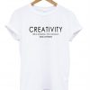 creativity tshirt