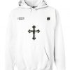 cross hoodie