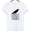 crows tshirt