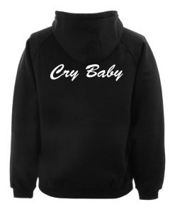 cry baby back hoodie