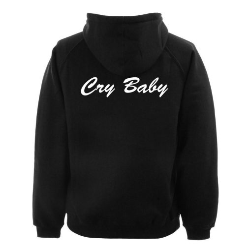 cry baby back hoodie