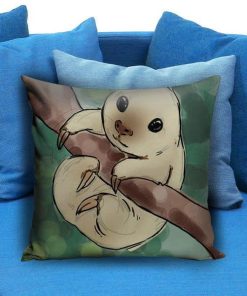 cute baby sloth Pillow case