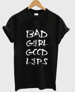 dad girl good lips T shirt