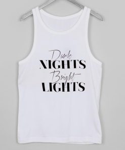 dark night bright light Tank top