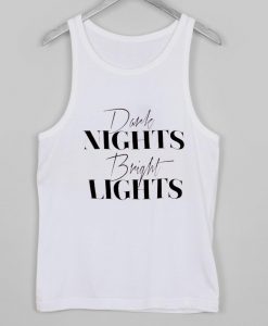 dark night bright light Tank top