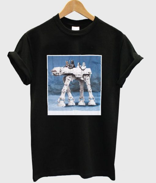 darth vader at at-at walker T shirt