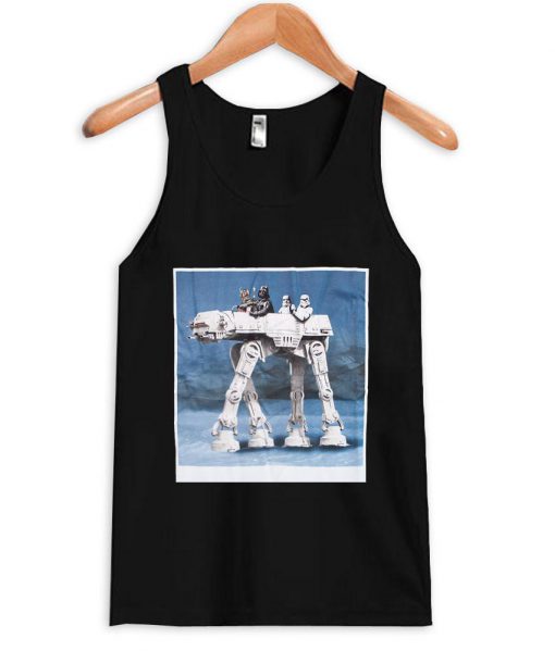 darth vader at at-at walker Tank Top