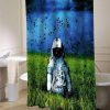 deja entendu shower curtain customized design for home decor