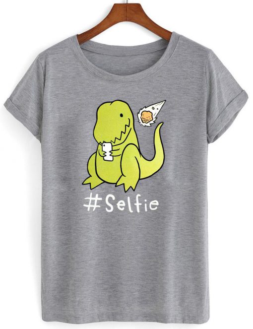 dino selfie