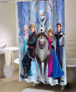 disney frozen custom shower curtain customized design for home decor