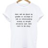 don't ask me T shirt