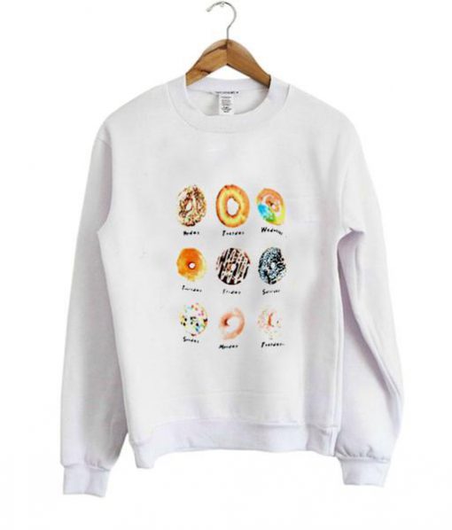 donut sweatshirt