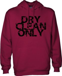 dry clean only hoodie