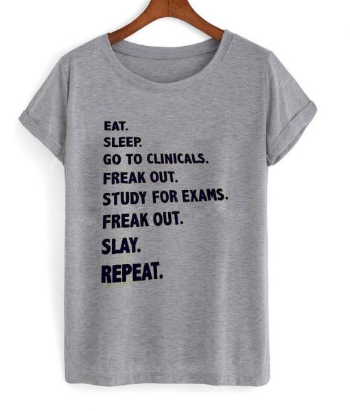 eat sleep go tshirt