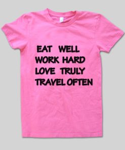 eat well T shirt