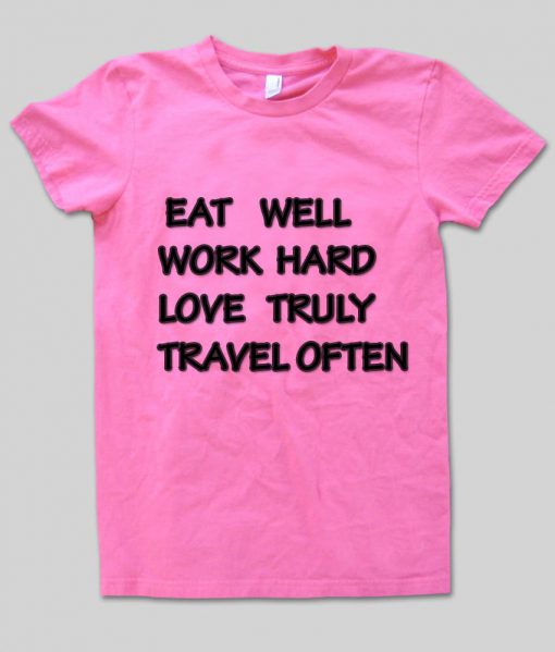 eat well T shirt